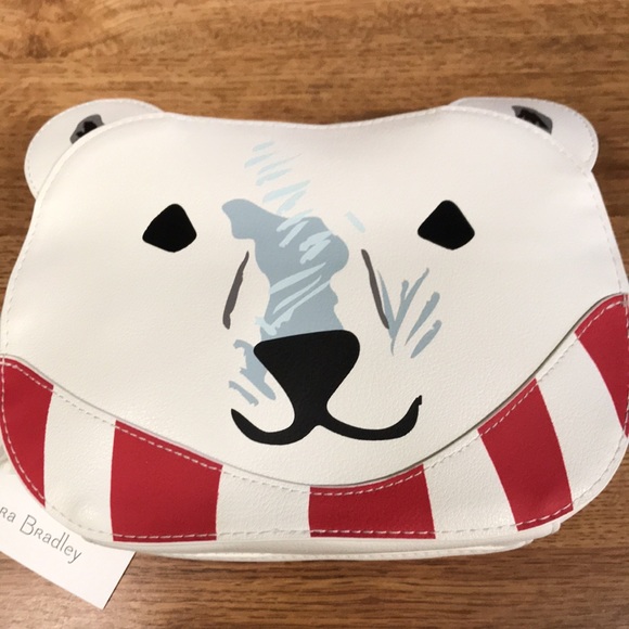 SOLD……..Vera Bradley Polar Bear Cosmetic Case - Picture 8 of 8